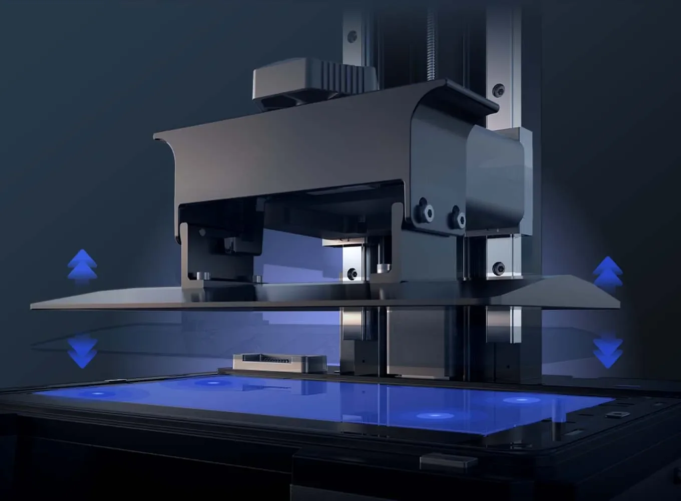 Anycubic Photon Mono M7 Max: Nivelamento em 4 pontos, sem complicação