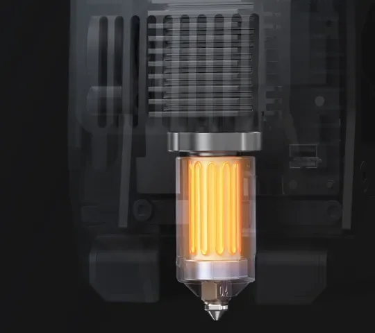 Creality K2 Plus Combo: Bico de 350 °C e câmara a 60 °C