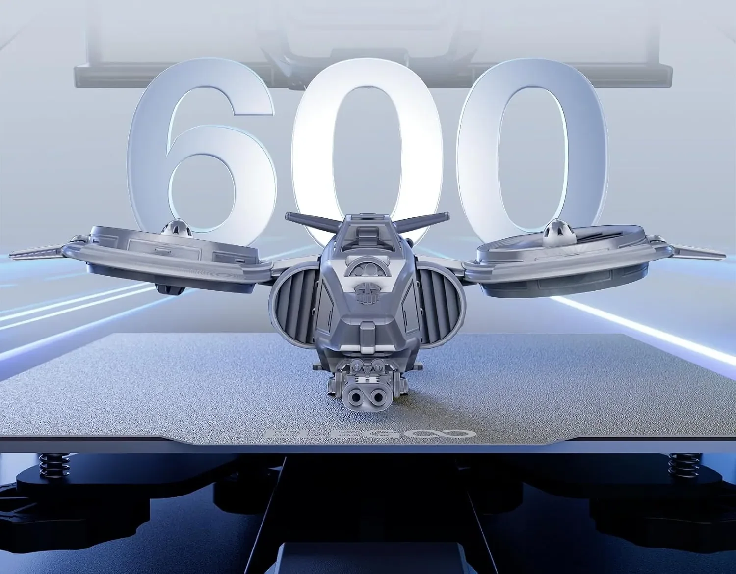 Elegoo Rapid PLA+: Feito para imprimir rápido, até 600 mm/s