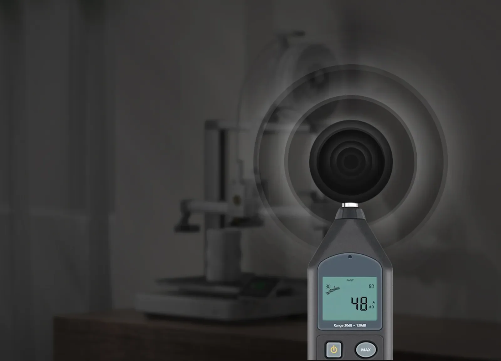 Bambu Lab A1: Silenciosa: abaixo de 48 dB