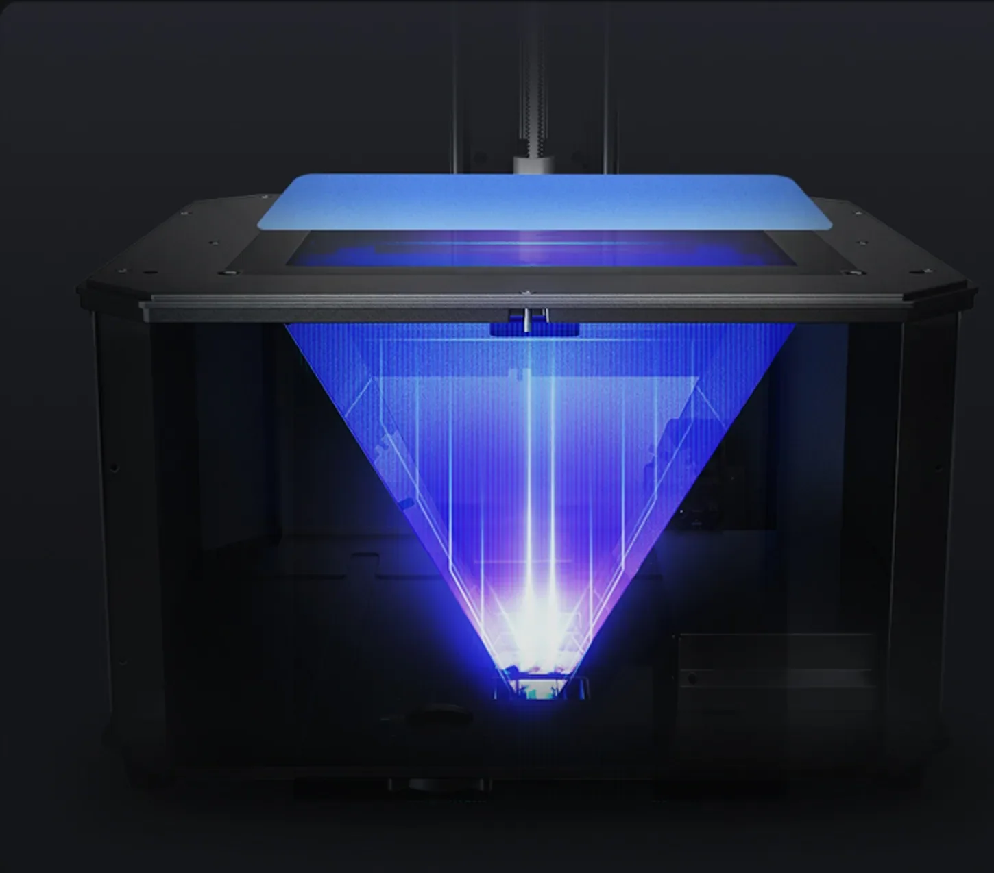 Creality HALOT-MAGE S 14K: Luz uniforme em toda a tela