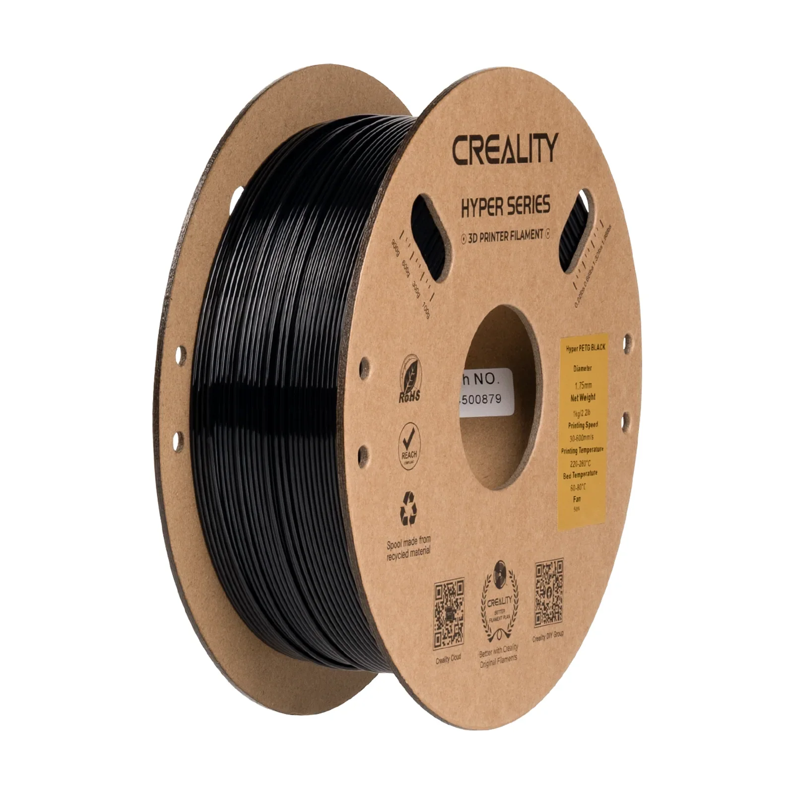 Creality Hyper PETG Preto, foto 1 de 3