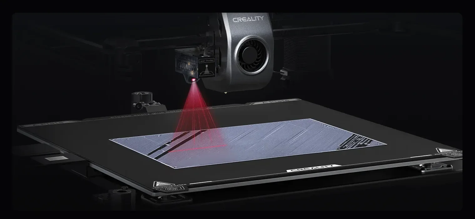 Creality K1 Max: LiDAR de IA confere a primeira camada
