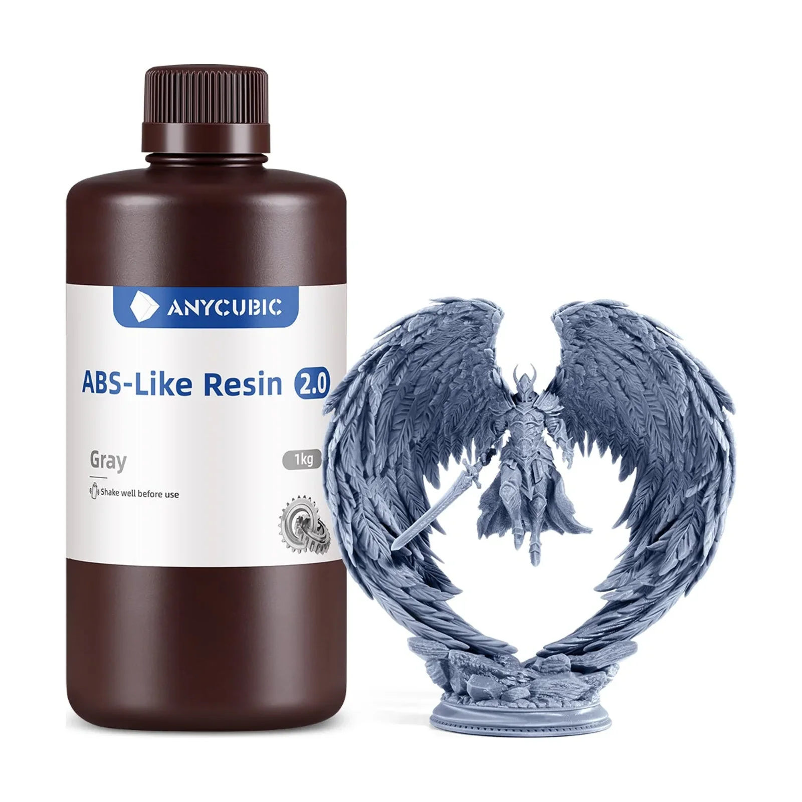 Anycubic Resina ABS-Like 2.0 Cinza, foto 1 de 2