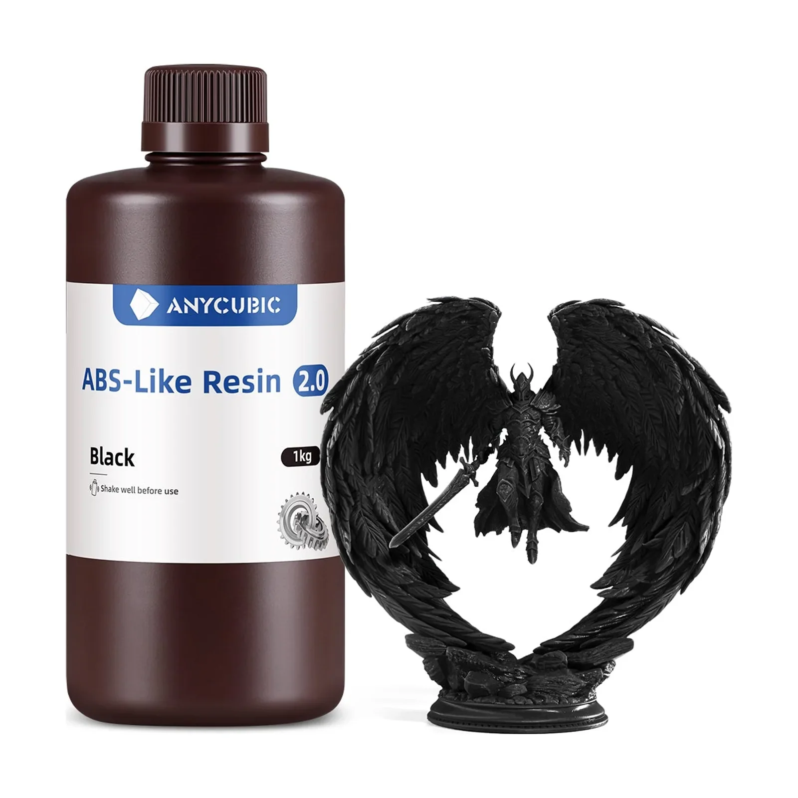 Anycubic Resina ABS-Like 2.0 Preto, foto 1 de 2