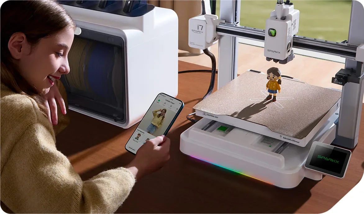Creality SPARKX i7 Color Combo: Da foto ao modelo 3D com o CubeMe
