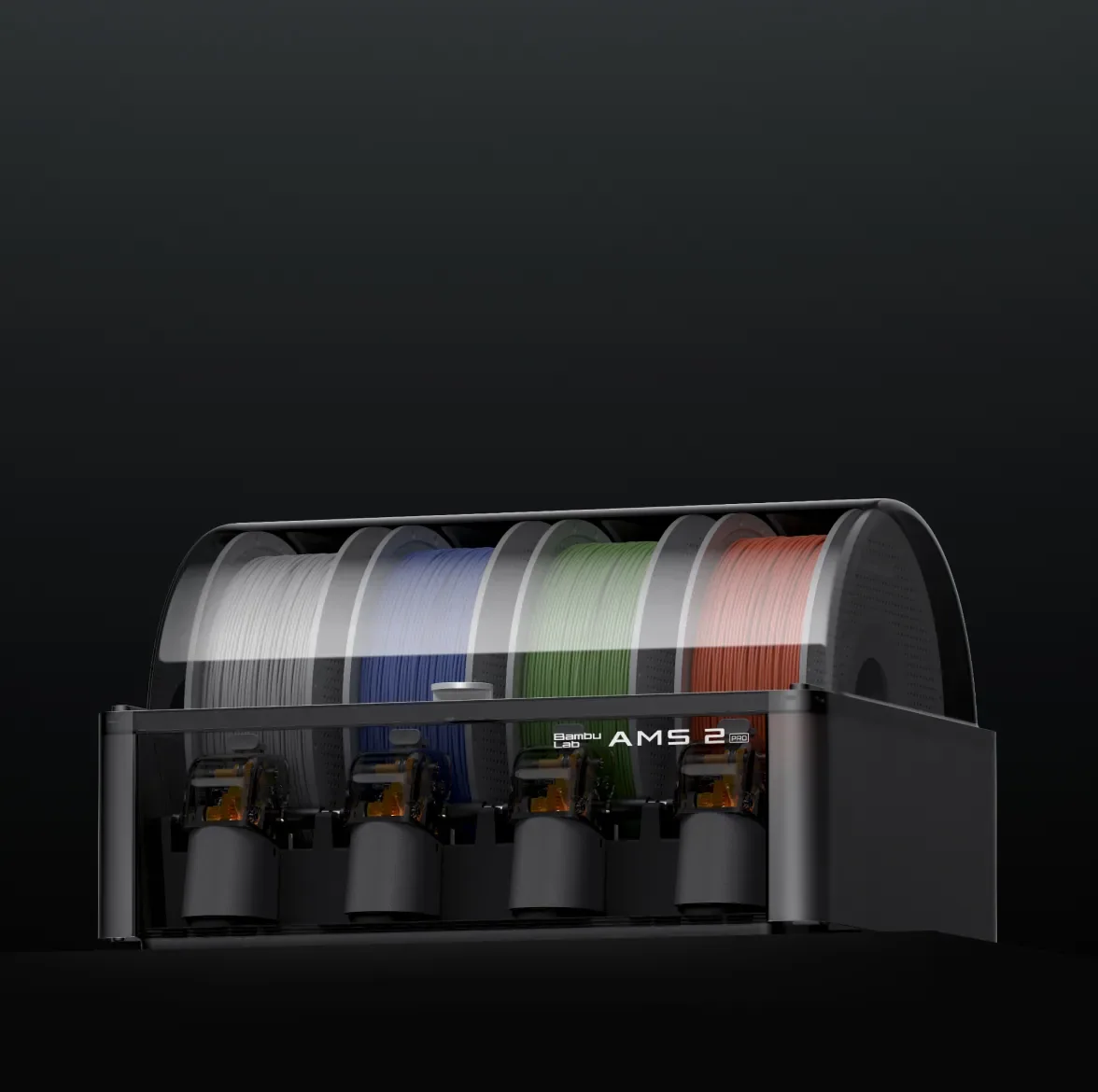 Bambu Lab H2S Combo: Até quatro cores com o AMS 2 Pro