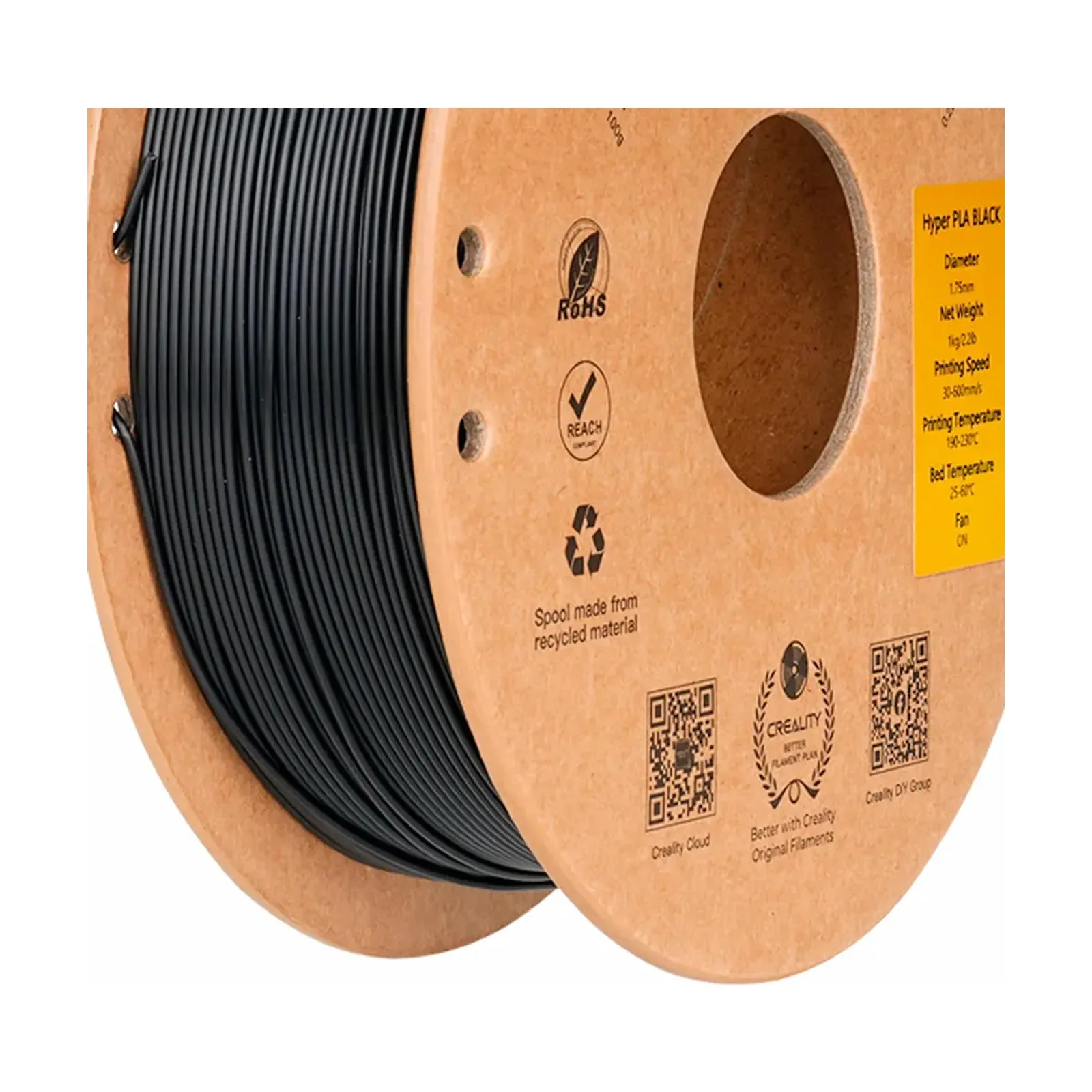Creality Hyper PLA Preto, foto 2 de 3