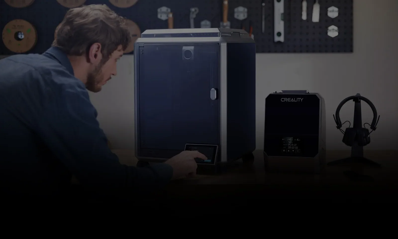 Creality K1C: Calibração com um toque e câmera com IA