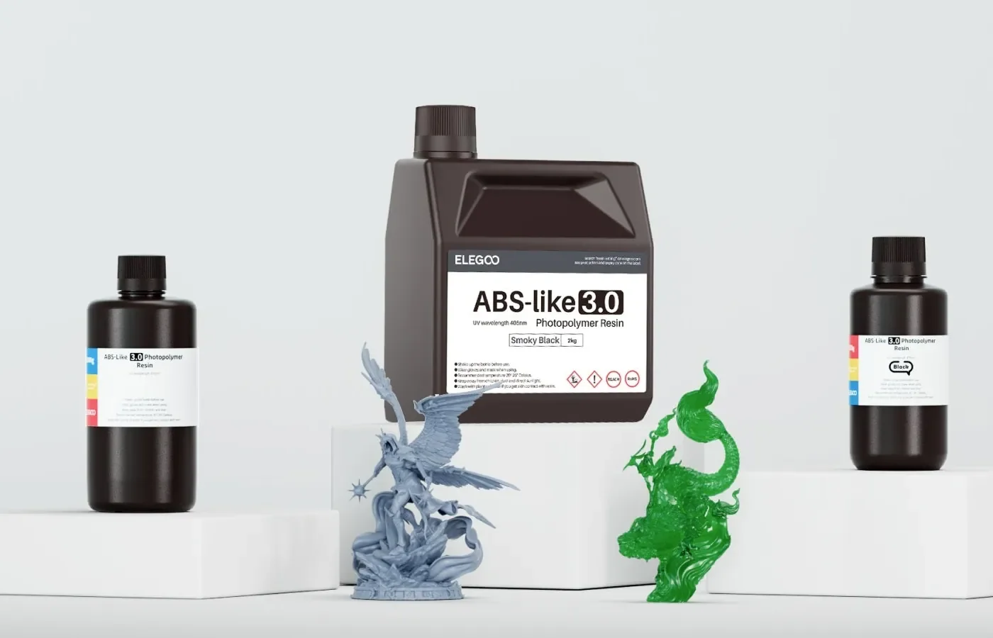 Elegoo Resina ABS-Like 3.0: Manuseie com luvas, máscara e ventilação