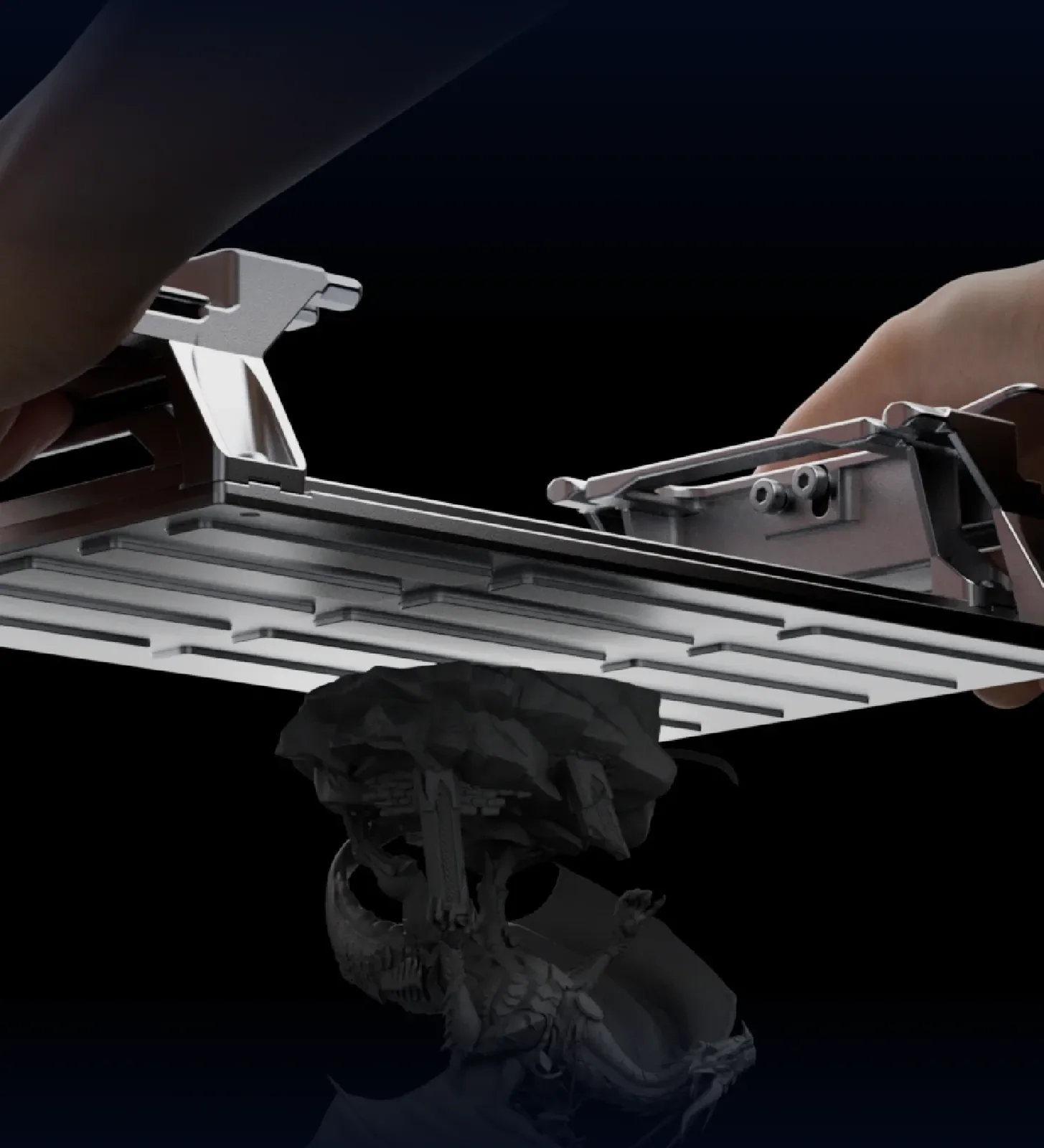 Creality HALOT-X1: Peças soltam da placa sem espátula