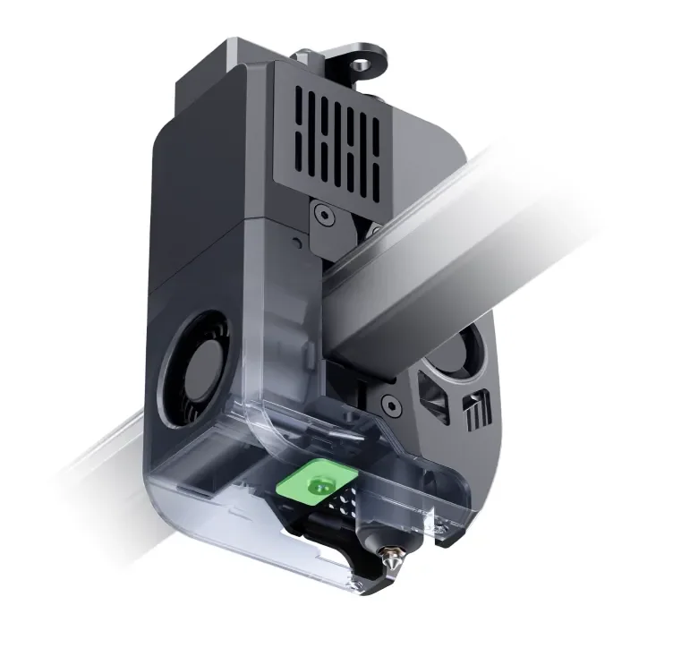 Creality K2 Plus Combo: Câmera no cabeçote calibra o fluxo